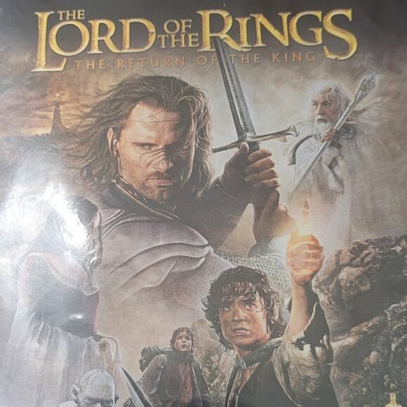Lord of the Rings Return of the King Blu-ray DVD 2010 Set Fantasy Adventure - Picture 3 of 5